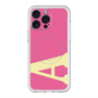 スリムプロテクションプレミアムケース with MagSafe［ オリジナル - initial color - A pink ］