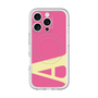 スリムプロテクションプレミアムケース with MagSafe［ オリジナル - initial color - A pink ］