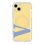 スリムプロテクションプレミアムケース with MagSafe［ オリジナル - initial color - V yellow ］