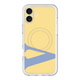 スリムプロテクションプレミアムケース with MagSafe［ オリジナル - initial color - V yellow ］