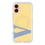 スリムプロテクションプレミアムケース with MagSafe［ オリジナル - initial color - V yellow ］