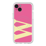スリムプロテクションプレミアムケース with MagSafe［ オリジナル - initial color - W pink ］