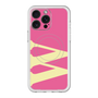スリムプロテクションプレミアムケース with MagSafe［ オリジナル - initial color - W pink ］