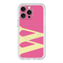 スリムプロテクションプレミアムケース with MagSafe［ オリジナル - initial color - W pink ］