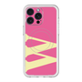 スリムプロテクションプレミアムケース with MagSafe［ オリジナル - initial color - W pink ］