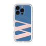 スリムプロテクションプレミアムケース with MagSafe［ オリジナル - initial color - W navy ］