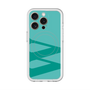 スリムプロテクションプレミアムケース with MagSafe［ オリジナル - initial color - W light green ］