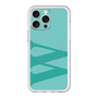 スリムプロテクションプレミアムケース with MagSafe［ オリジナル - initial color - W light green ］