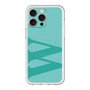 スリムプロテクションプレミアムケース with MagSafe［ オリジナル - initial color - W light green ］