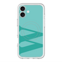 スリムプロテクションプレミアムケース with MagSafe［ オリジナル - initial color - W light green ］