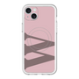 スリムプロテクションプレミアムケース with MagSafe［ オリジナル - initial color - W dusty pink ］