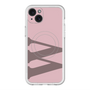 スリムプロテクションプレミアムケース with MagSafe［ オリジナル - initial color - W dusty pink ］
