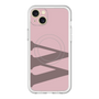 スリムプロテクションプレミアムケース with MagSafe［ オリジナル - initial color - W dusty pink ］