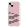 スリムプロテクションプレミアムケース with MagSafe［ オリジナル - initial color - W dusty pink ］