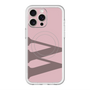 スリムプロテクションプレミアムケース with MagSafe［ オリジナル - initial color - W dusty pink ］