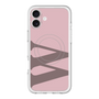 スリムプロテクションプレミアムケース with MagSafe［ オリジナル - initial color - W dusty pink ］