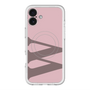 スリムプロテクションプレミアムケース with MagSafe［ オリジナル - initial color - W dusty pink ］