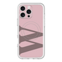 スリムプロテクションプレミアムケース with MagSafe［ オリジナル - initial color - W dusty pink ］