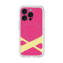 スリムプロテクションプレミアムケース with MagSafe［ オリジナル - initial color - X pink ］