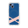 スリムプロテクションプレミアムケース with MagSafe［ オリジナル - initial color - X navy ］