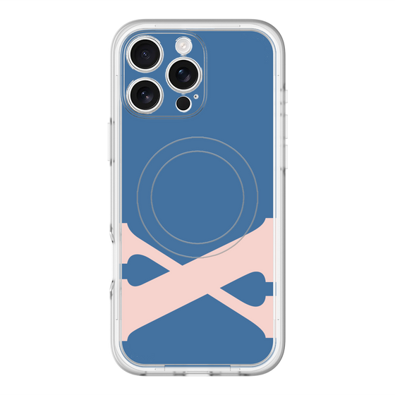 スリムプロテクションプレミアムケース with MagSafe［ オリジナル - initial color - X navy ］
