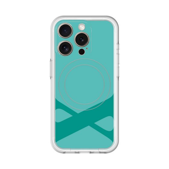 スリムプロテクションプレミアムケース with MagSafe［ オリジナル - initial color - X light green ］