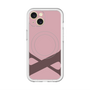 スリムプロテクションプレミアムケース with MagSafe［ オリジナル - initial color - X dusty pink ］