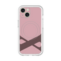 スリムプロテクションプレミアムケース with MagSafe［ オリジナル - initial color - X dusty pink ］