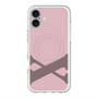 スリムプロテクションプレミアムケース with MagSafe［ オリジナル - initial color - X dusty pink ］