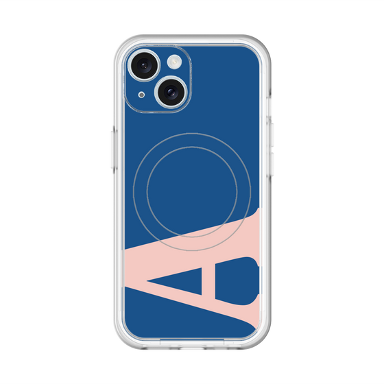 スリムプロテクションプレミアムケース with MagSafe［ オリジナル - initial color - A navy ］