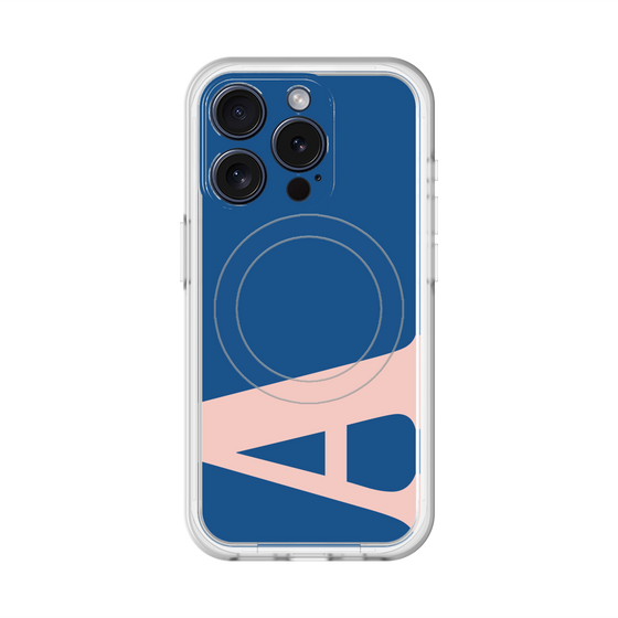 スリムプロテクションプレミアムケース with MagSafe［ オリジナル - initial color - A navy ］