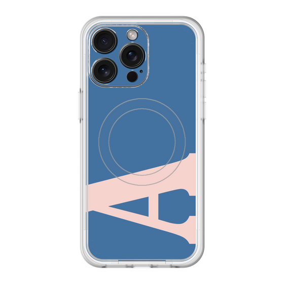 スリムプロテクションプレミアムケース with MagSafe［ オリジナル - initial color - A navy ］