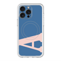 スリムプロテクションプレミアムケース with MagSafe［ オリジナル - initial color - A navy ］