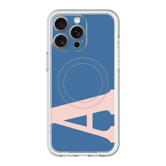 スリムプロテクションプレミアムケース with MagSafe［ オリジナル - initial color - A navy ］