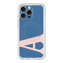 スリムプロテクションプレミアムケース with MagSafe［ オリジナル - initial color - A navy ］