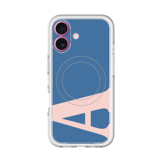 スリムプロテクションプレミアムケース with MagSafe［ オリジナル - initial color - A navy ］