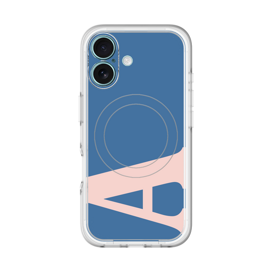 スリムプロテクションプレミアムケース with MagSafe［ オリジナル - initial color - A navy ］