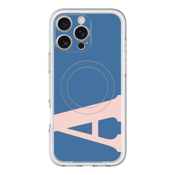 スリムプロテクションプレミアムケース with MagSafe［ オリジナル - initial color - A navy ］