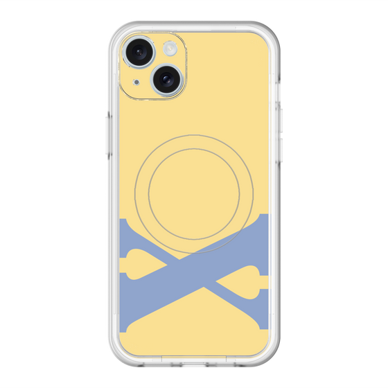 スリムプロテクションプレミアムケース with MagSafe［ オリジナル - initial color - X yellow ］
