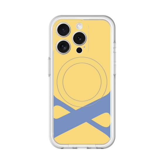 スリムプロテクションプレミアムケース with MagSafe［ オリジナル - initial color - X yellow ］