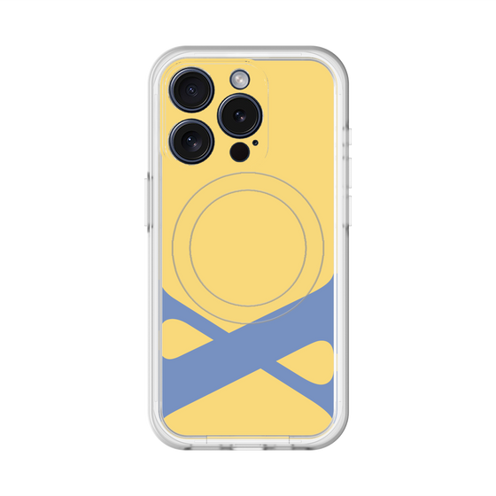 スリムプロテクションプレミアムケース with MagSafe［ オリジナル - initial color - X yellow ］