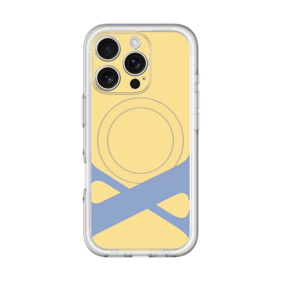 スリムプロテクションプレミアムケース with MagSafe［ オリジナル - initial color - X yellow ］