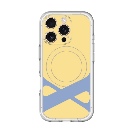 スリムプロテクションプレミアムケース with MagSafe［ オリジナル - initial color - X yellow ］