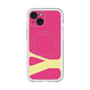 スリムプロテクションプレミアムケース with MagSafe［ オリジナル - initial color - Y pink ］