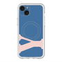 スリムプロテクションプレミアムケース with MagSafe［ オリジナル - initial color - Y navy ］