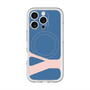 スリムプロテクションプレミアムケース with MagSafe［ オリジナル - initial color - Y navy ］