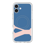 スリムプロテクションプレミアムケース with MagSafe［ オリジナル - initial color - Y navy ］