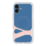 スリムプロテクションプレミアムケース with MagSafe［ オリジナル - initial color - Y navy ］