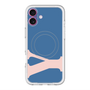スリムプロテクションプレミアムケース with MagSafe［ オリジナル - initial color - Y navy ］