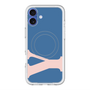 スリムプロテクションプレミアムケース with MagSafe［ オリジナル - initial color - Y navy ］